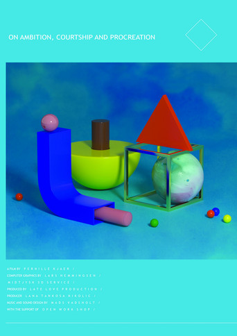 Poster for On Ambition, Courtship and Procreation