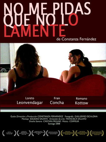 Poster for No me pidas que no lo lamente