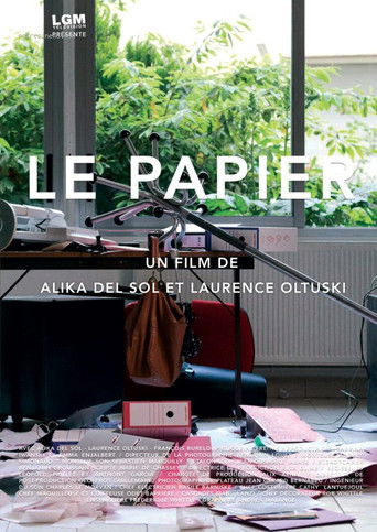 Poster for Le papier