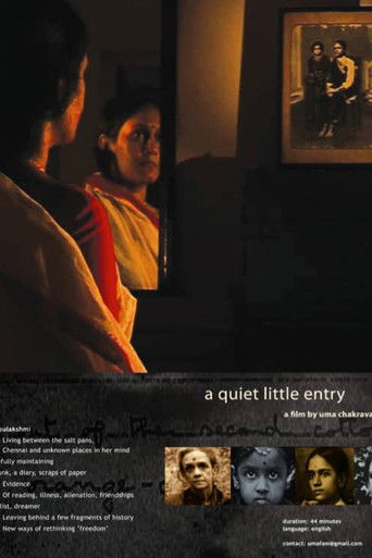 Poster for A Quiet Little Entry