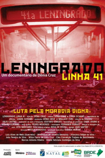 Poster for Leningrado, Linha 41