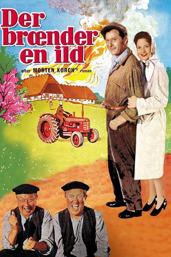 Poster for Der brænder en ild