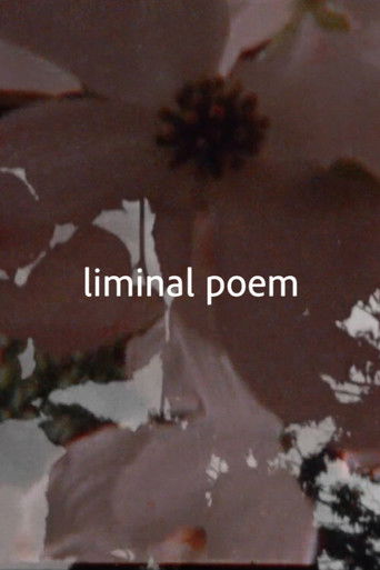 Poster for liminal poem