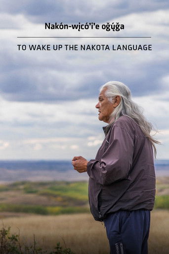 Poster for To Wake Up the Nakota Language