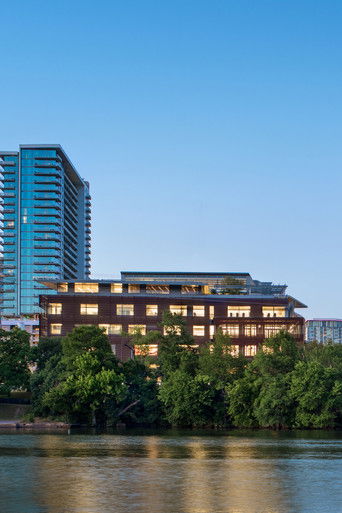 Poster for A Building Shaped by Light: Austin Central Library
