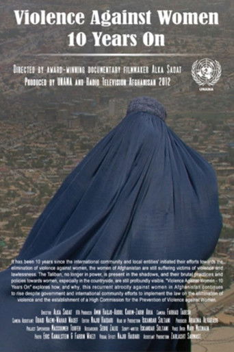 Poster for Violence Against Women - 10 Years On
