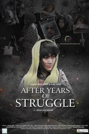 Poster for After Years of Struggle