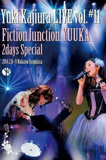 Poster for Yuki Kajiura LIVE Vol.#11 FictionJunction YUUKA 2days Special 2014.02.08-09 Nakano Sunplaza