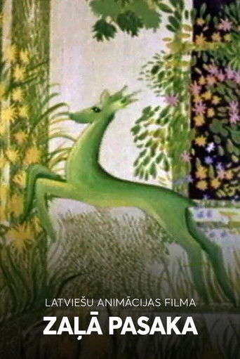 Poster for Zaļā pasaka