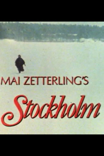 Poster for Mai Zetterling's Stockholm
