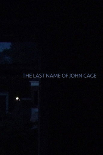 Poster for The Last Name of John Cage