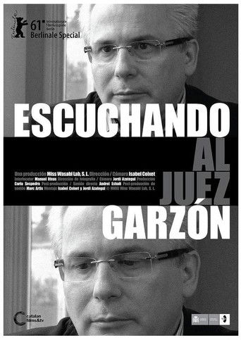 Poster for Listening to Judge Garzón