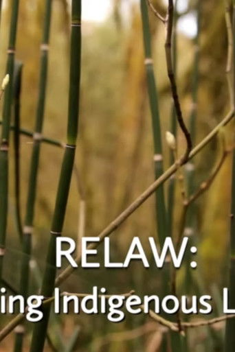 Poster for RELAW: Living Indigenous Laws