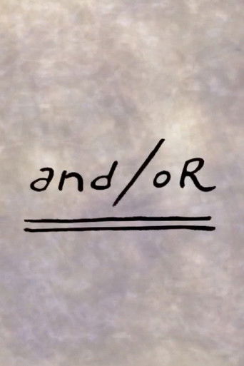 Poster for and/or
