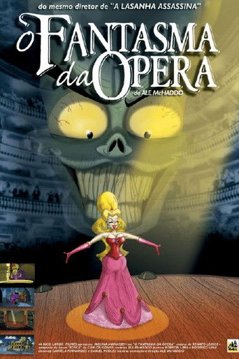 Poster for O Fantasma da Ópera
