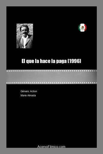 Poster for El que la hace la paga