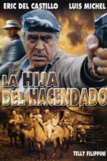 Poster for La hija del hacendado