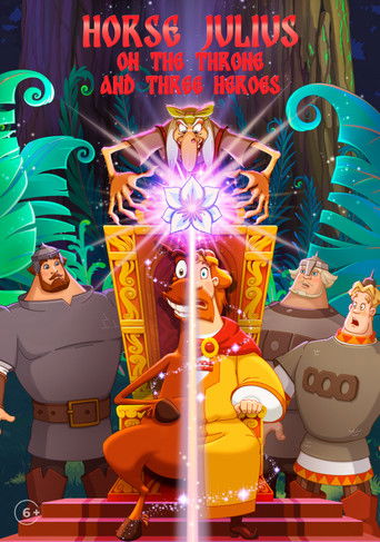 Poster for Horse Julius on the Throne and Three Heroes