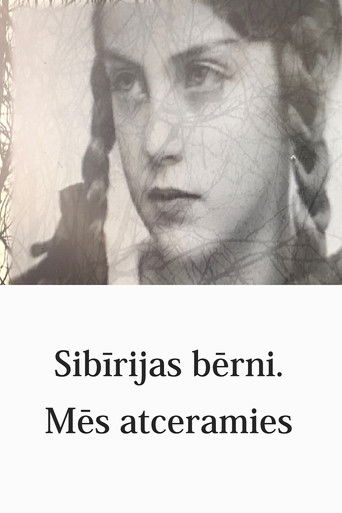 Poster for The Children of Siberia. We Remember