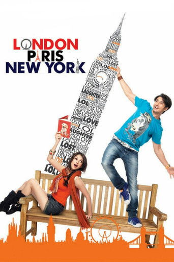 Poster for London, Paris, New York