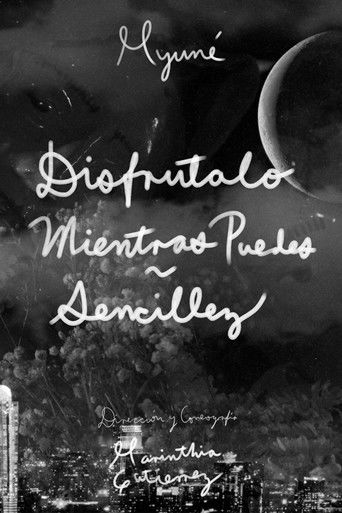 Poster for Disfrutalo mientras puedes / Sencillez