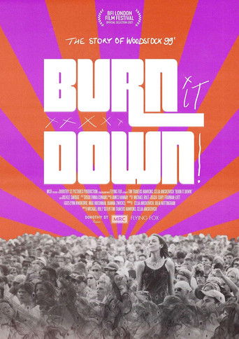 Poster for BURN IT DOWN!