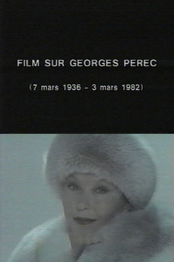 Poster for Film sur Georges Perec
