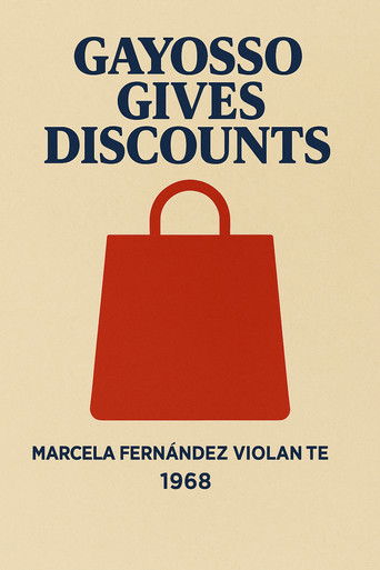 Poster for Gayosso Gives Discounts