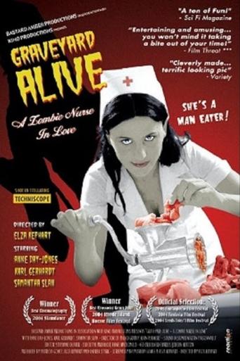 Poster for Graveyard Alive: A Zombie Nurse in Love