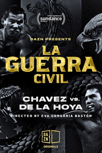 Poster for La Guerra Civil: Chavez vs. de la Hoya