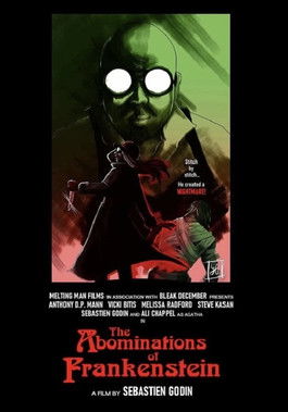 Poster for The Abominations of Frankenstein