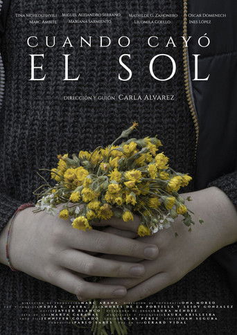 Poster for Cuando cayó el sol