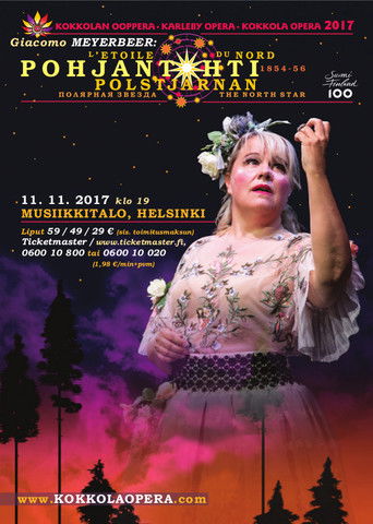 Poster for L'Etoile du Nord - Kokkola Opera