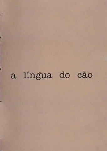 Poster for A língua do cão