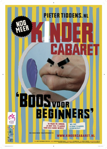 Poster for Pieter Tiddens: Boos voor Beginners