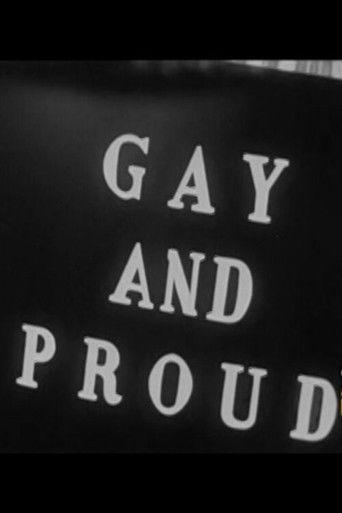 Poster for Gay and Proud