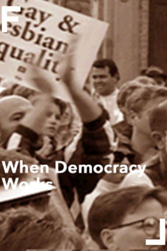 Poster for When Democracy Works