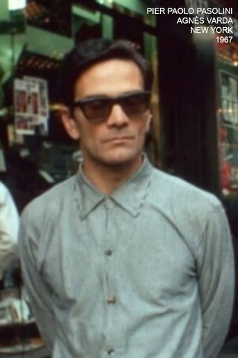 Poster for Pier Paolo Pasolini - Agnès Varda - New York - 1967